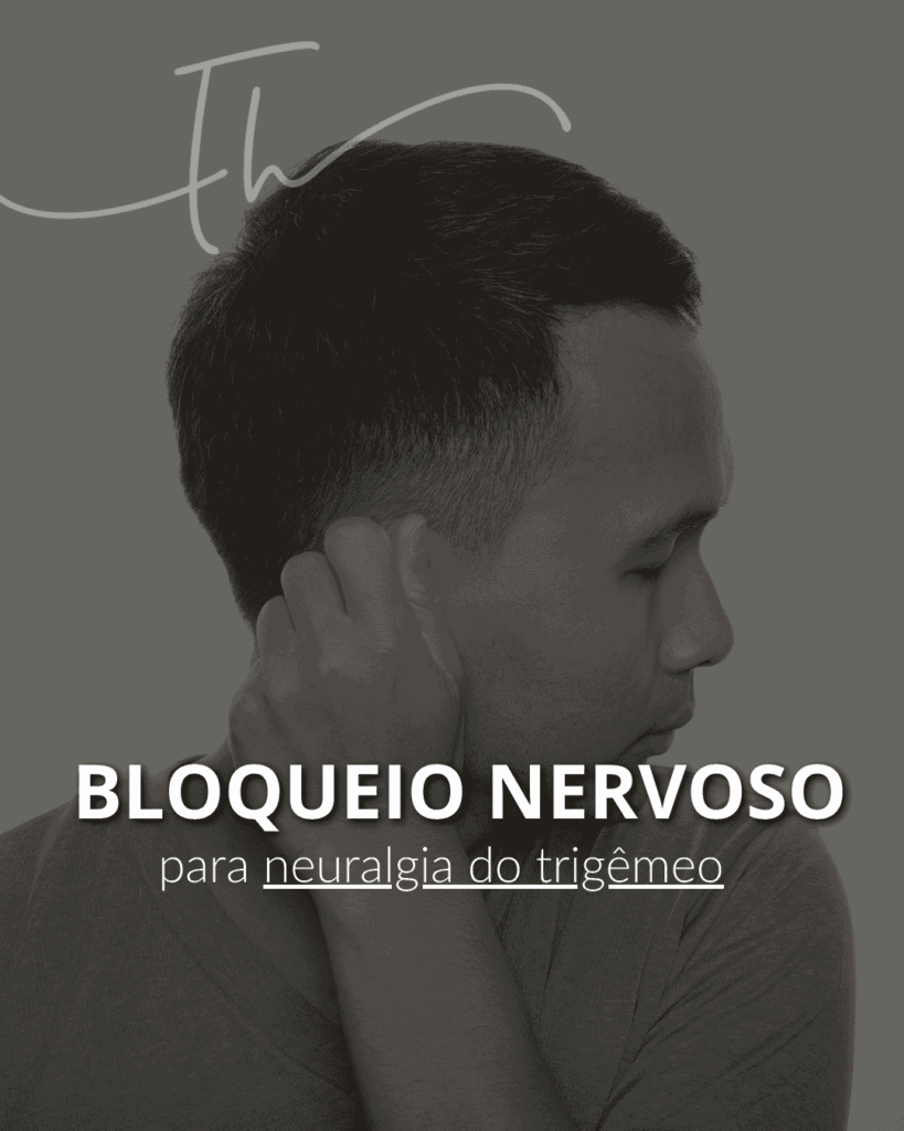 bloqueio nervoso para neuralgia do trigêmeo